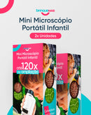 Kidscopie - Microscópio infantil com aumento de 120x