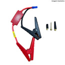 AUXILIAR DE PARTIDA 4 EM 1 CARREGA BATERIA + BOMBA DE AR PORTÁTIL + LANTERNA + POWERBANK PARA CELULAR.