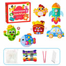 Montessori StitchFun™ – Kit de costura Montessori para crianças