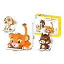 Lego de montar - Rei leão - Simba + Pumba + Timão