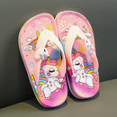 Chinelo Infantil de dedo Unicórnio - Edição Limitada
