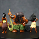 Kit 10 Bonecos Moana 2 - Edição Limitada