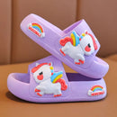 Chinelo Infantil Slide Unicórnio