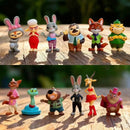 Kit 12 Bonecos Zootopia 2 - Edição Limitada
