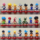 Kit Bonecos Dragon Ball Z, GT, Super - Edição Limitada