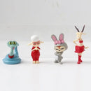 Kit 12 Bonecos Zootopia 2 - Edição Limitada