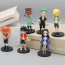 Kit 6 Bonecos One Piece