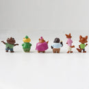Kit 12 Bonecos Zootopia 2 - Edição Limitada