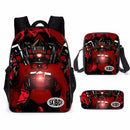 Kit 3 Peças Escolar Skibidi Toillet - Mochila + Bolsa + Estojo