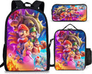 Kit 3 Peças Super Mario - Mochila + Bolsa + Estojo